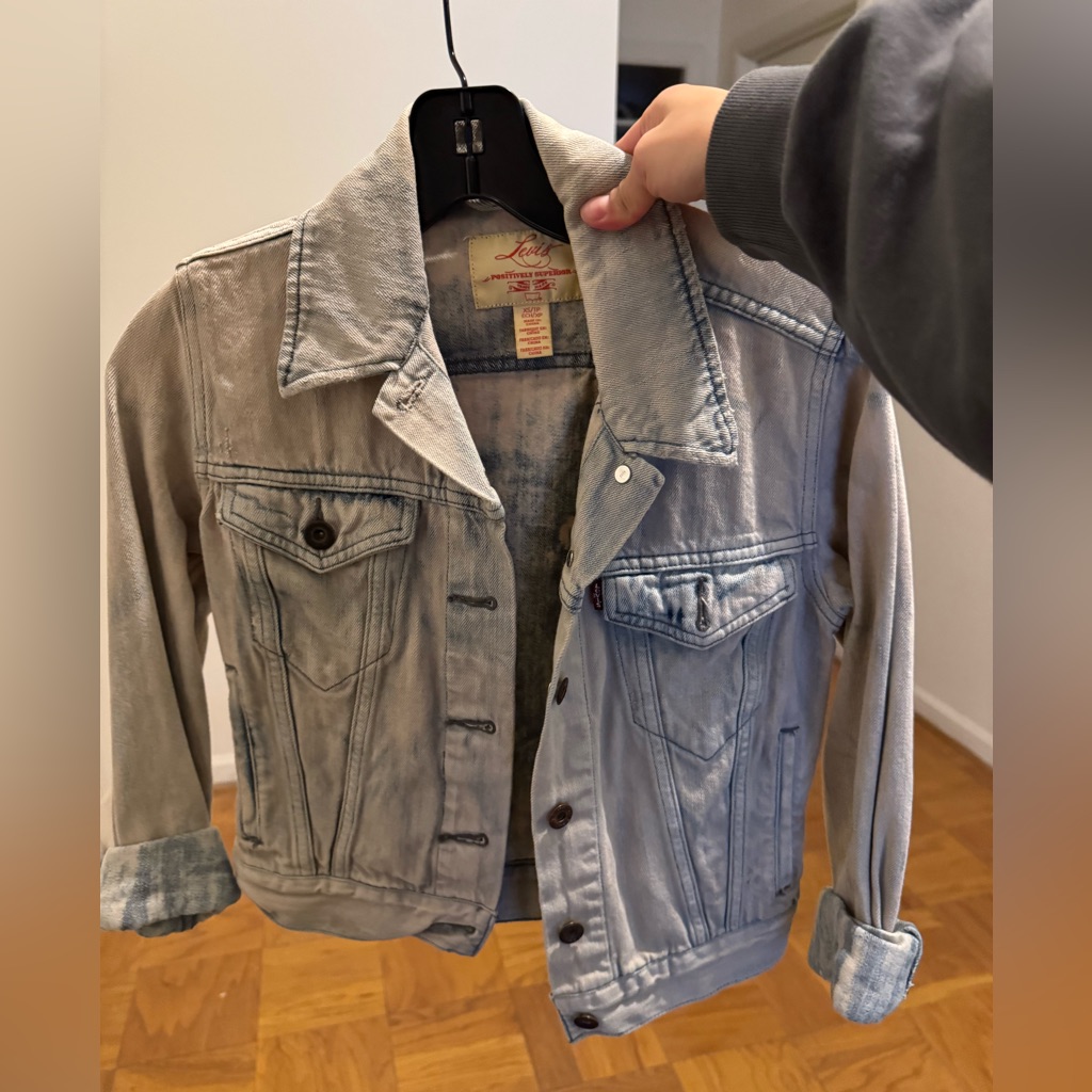 Twotone Denim Jacket Size Xs